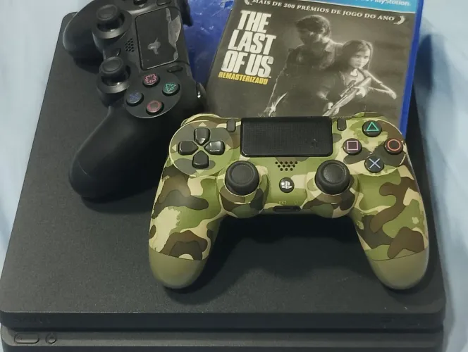 Ps4 slim completinho