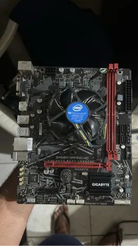 Kit Placa mae b460m gaming e processador