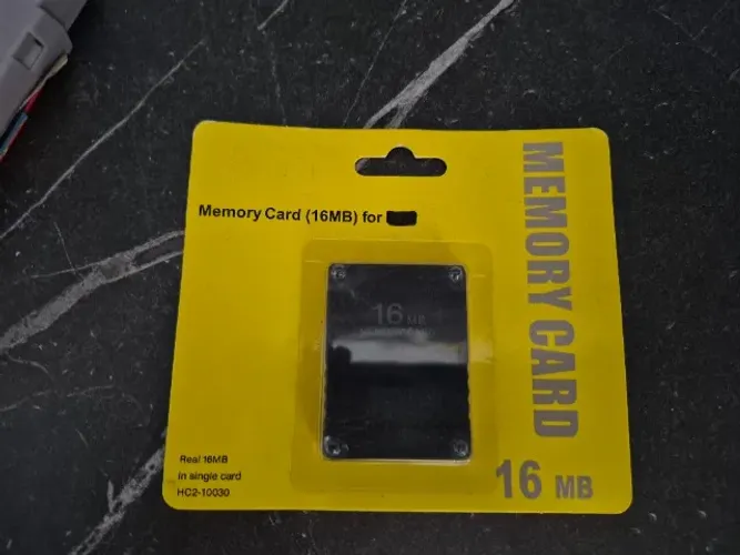 Memory Card 16MB para PS2 - Lacrado