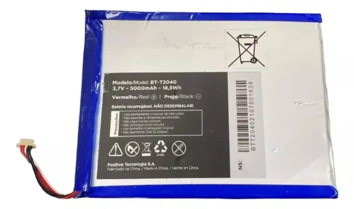 Bateria para Tablet Positivo Q10 BT-T2040  Código: 15606
