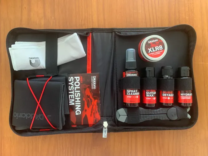 Kit de limpeza para instrumentos de cordas D'Addario PW-ECK-01