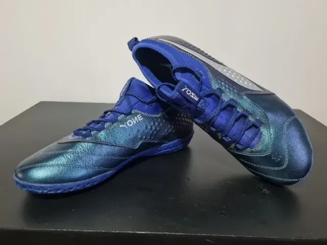 Chuteira Puma One 3 Lth BDP Futsal - Azul - Tam 42