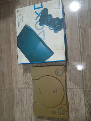 Ps1 FAT e caixa de ps2