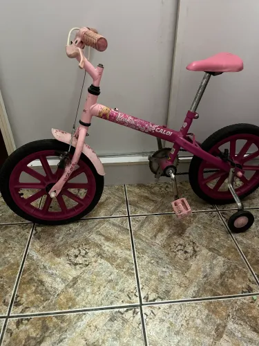 Bicicleta infantil Caloi Barbie