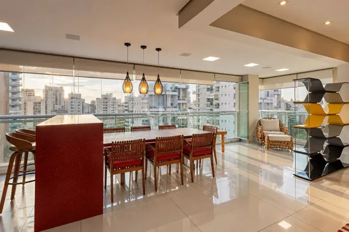 157 m²,2 quartos sendo 2 suítes para aluguel no bairro Vila Nova Conceição.