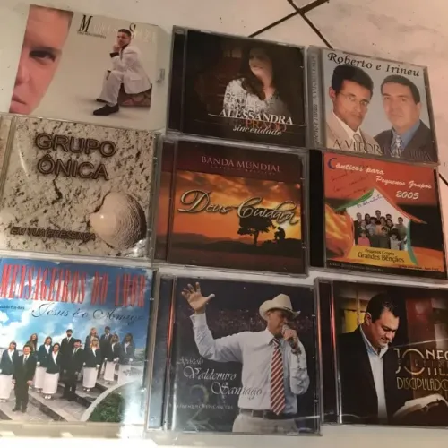 lote 9 raros cd evangelico