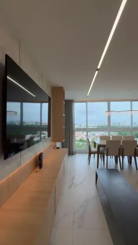 Apartamento à venda no Dom Pedro com 110m², 3 suítes no Condomínio Viva Verde-Manaus/AM