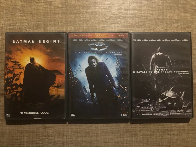 DVD Trilogia Batman de Cristopher Nolan