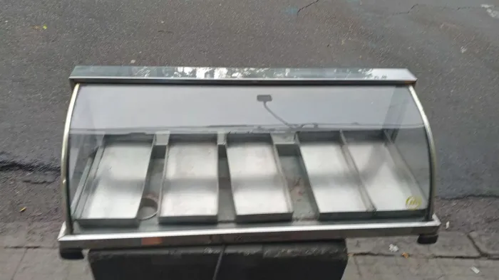 Estufa para salgados com divisórias 