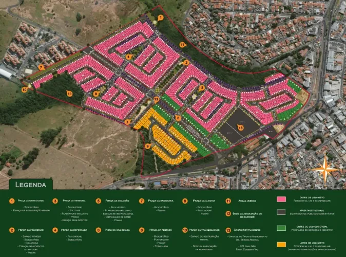 Lançamento Smart Urba Bairro Planejado Lotes Partir de 126m2,Não Precisa Comprovar Renda,I
