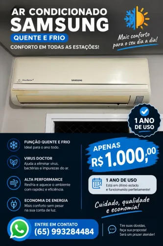 Ar condicionado usado