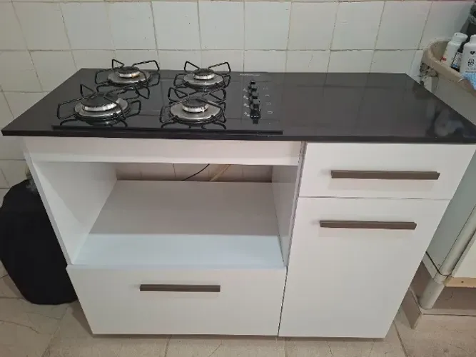 Armário cozinha pra cooktop