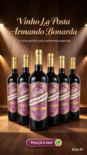 Vinho Lá Posta Armando Bonarda