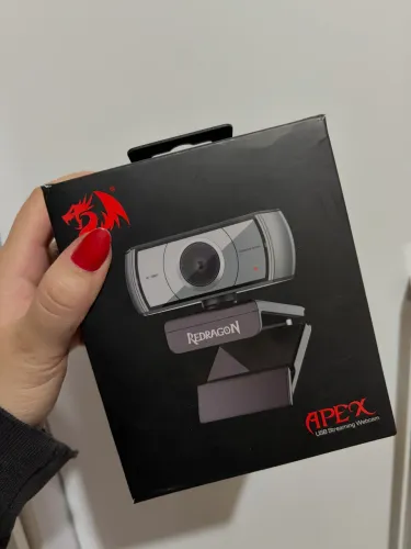 VENDO WEBCAM REDRAGON APEX (1080p)