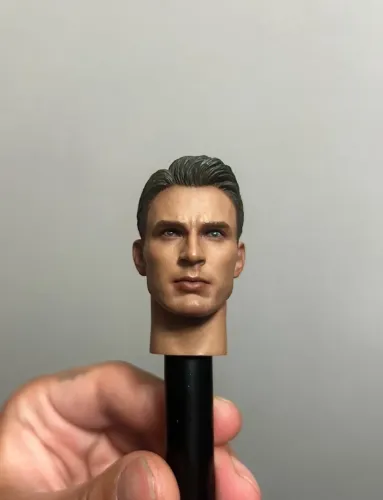 Head Steve Rogers Capitão América HOT TOYS