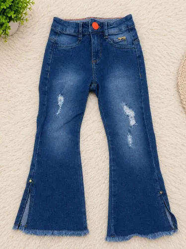 Calça jeans infantil tamanho 2 anos