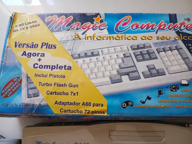 Nintendo 8 bits Magic computer edição plus dynacom dynavision 