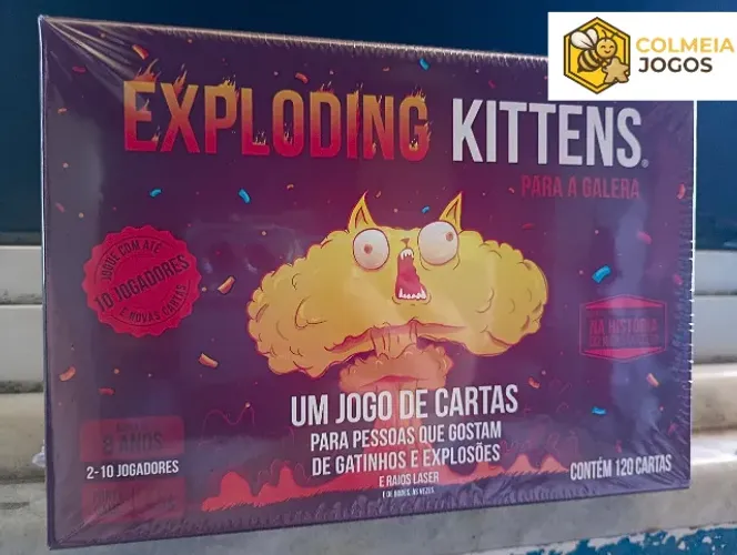 Exploding Kittens Para a Galera / Novo e Lacrado