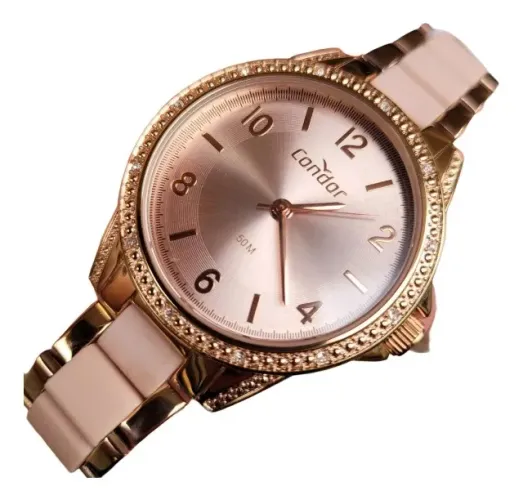 Relógio Feminino Strass Condor Co2035mvo4j