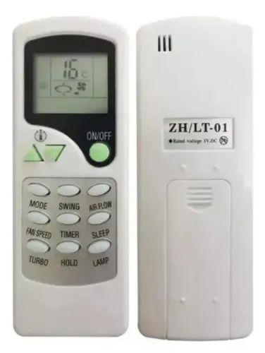 Controle Remoto Para Ar Condicionado Compatível Com Elgin Zh/lt-01 - Novo