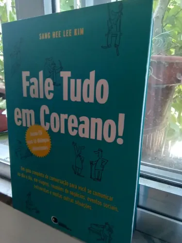 Livro Fale tudo em coreano (com CD)