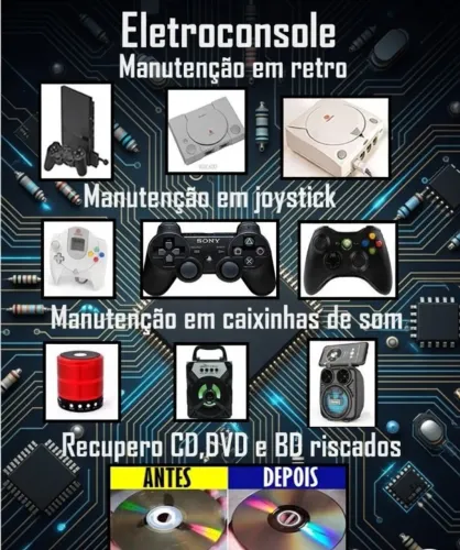 Manutenção retrogames