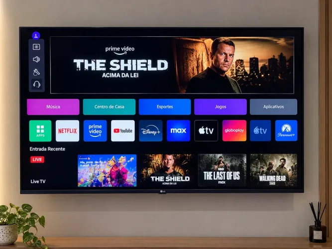 Smart TV LG 50? 4K - 50UA8550PSA R$ 1.850