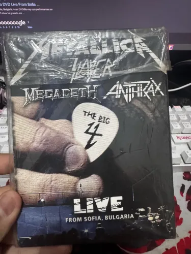 DVD The BIG FOUR - Metallica - Slayer - Megadeth