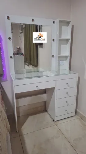 Camarim com o puxador de cristal 1,00 largura 1,50 altura 34 profundidade