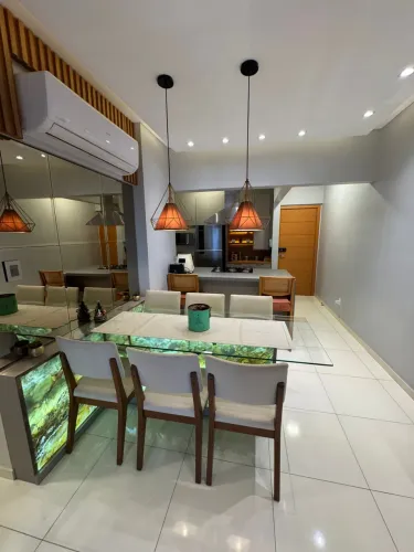 Vendo Apto Mobiliado, Condomínio Torres de Itália 7° Andar
