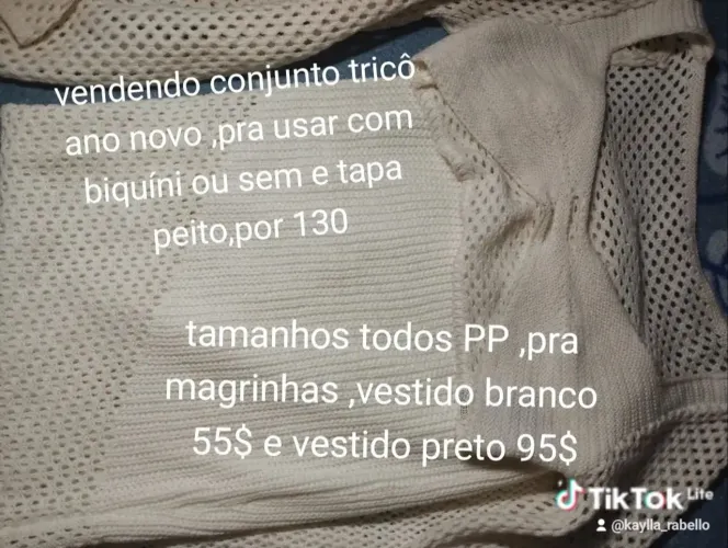 Conjunto tricô