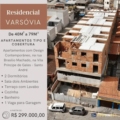 REALIZE SEU SONHO: APARTAMENTO SEM CONDOMÍNIO EM SANTO ANDRÉ - Vila Príncipe de Gales, SP