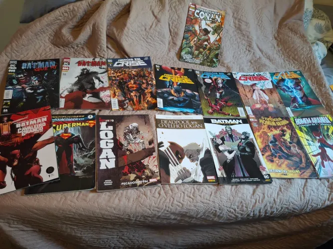 Lote de 20 HQ diversas