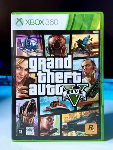 gta v xbox 360 físico e digital