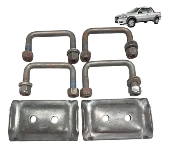 Grampo Feixe Mola Base Fiat Strada 1998 2020