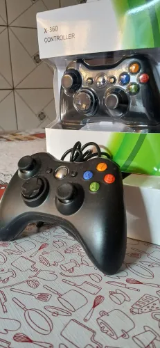 Controle Xbox cabo USB (produto novo)