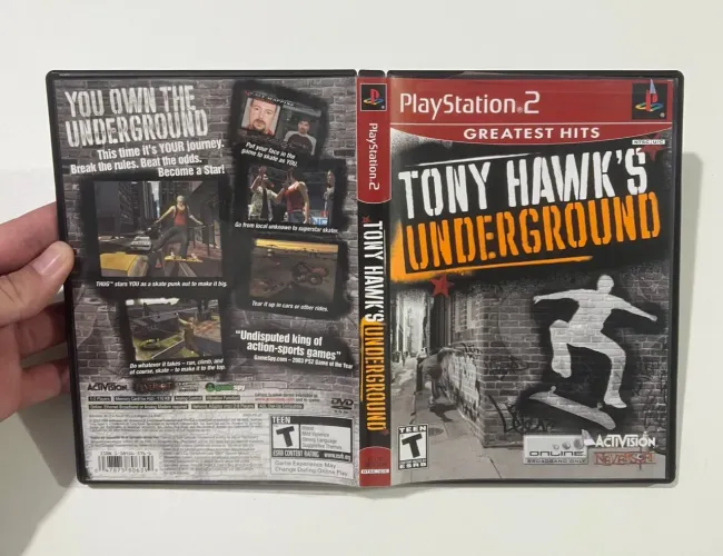 Tony hawks underground ps2