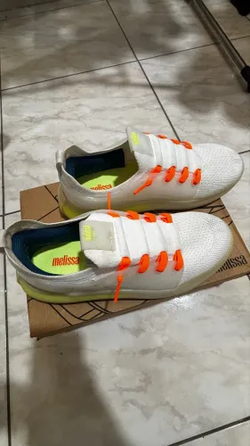 Tênis Melissa urban - branco tamanho 36