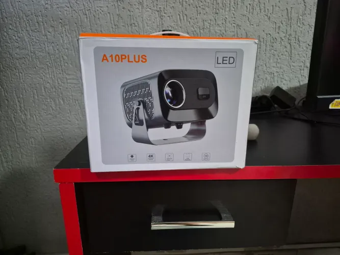 Projetor A10Plus Led 4k