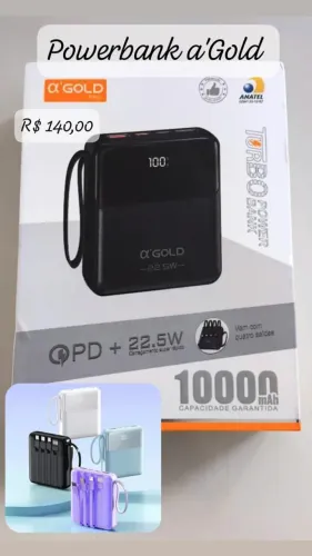 Bateria portatil a'Gold