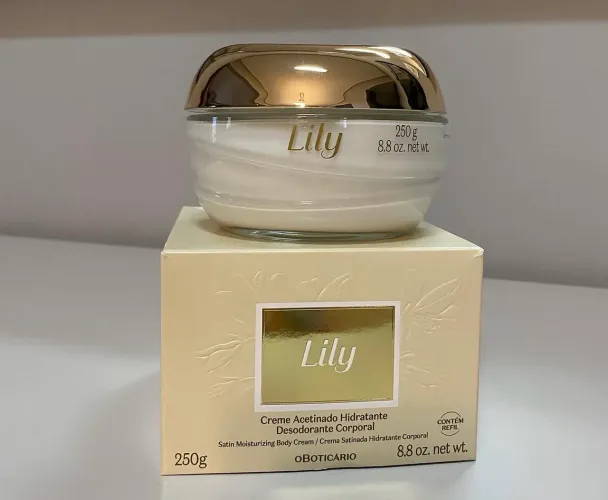 Creme Acetinado Lily 
