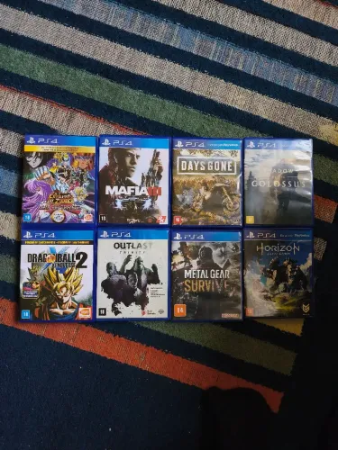 Jogos Ps4 mídia física R$60:00 cada