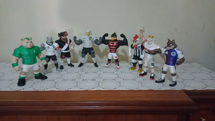 Mascotes Times Brasileirão