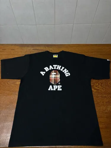 BAPE Check College Tee