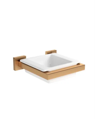 Saboneteira De Parede Com Louça Deca Gold Matte 2011.GL83.MT