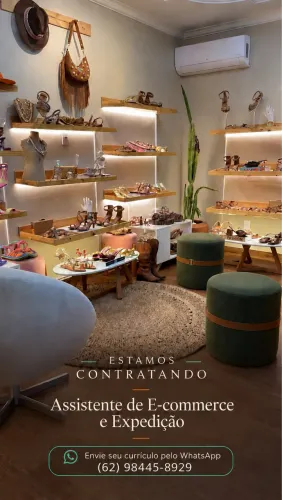 Contrata -se mulher para auxiliar de expedição e assistente de ecommerce