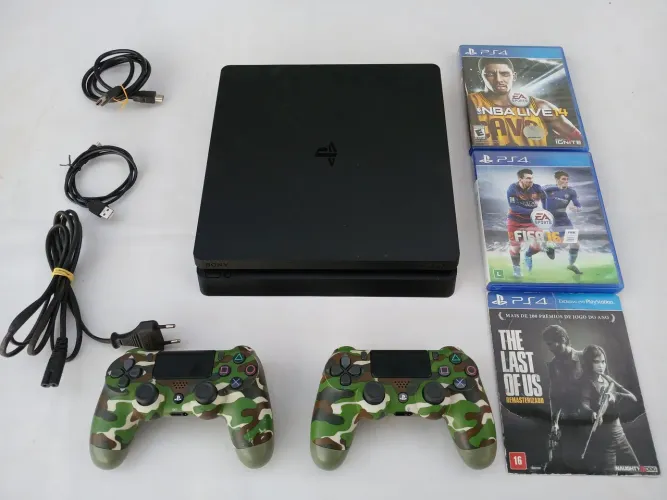 PS4 Slim 500 GB - Envio OLX Pay
