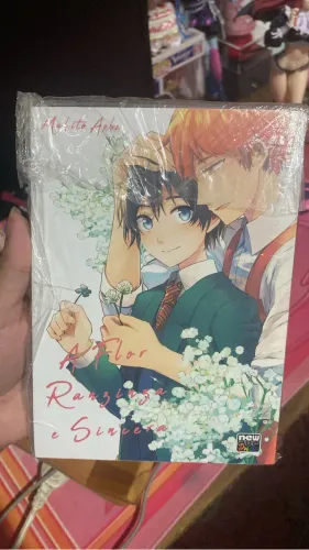Mangá BL A Flor Ranzinza e Sincera - Faço Superfrete (NOVO)