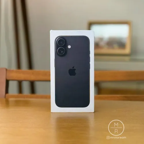 iPhone 16 256 GB Preto / Nota fiscal / Até 18x no cartão