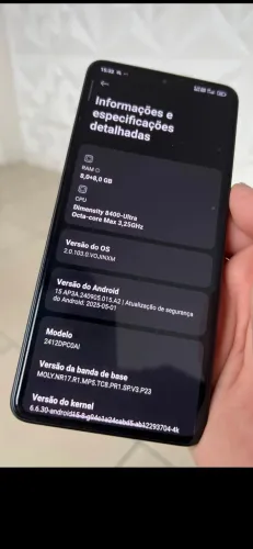 Smartphone Xiaomi POCO X7 PRO 256gb 5G 8GB Ram 6.67"